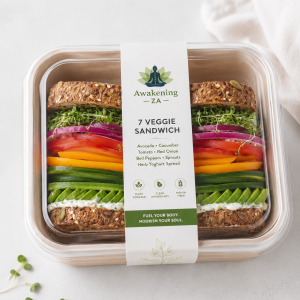 7 Veggie Sandwich Healthy Vegetarian Sandwich Fresh Veggie Sandwich Healthy Lunch South Africa Vegetarian Meal Prep Healthy Sandwich Johannesburg Fresh Healthy Meals Healthy Food Delivery Plant-Based Lunch Vegetarian Lunch Healthy Grab-and-Go Meals Awakening ZA Meal Prep