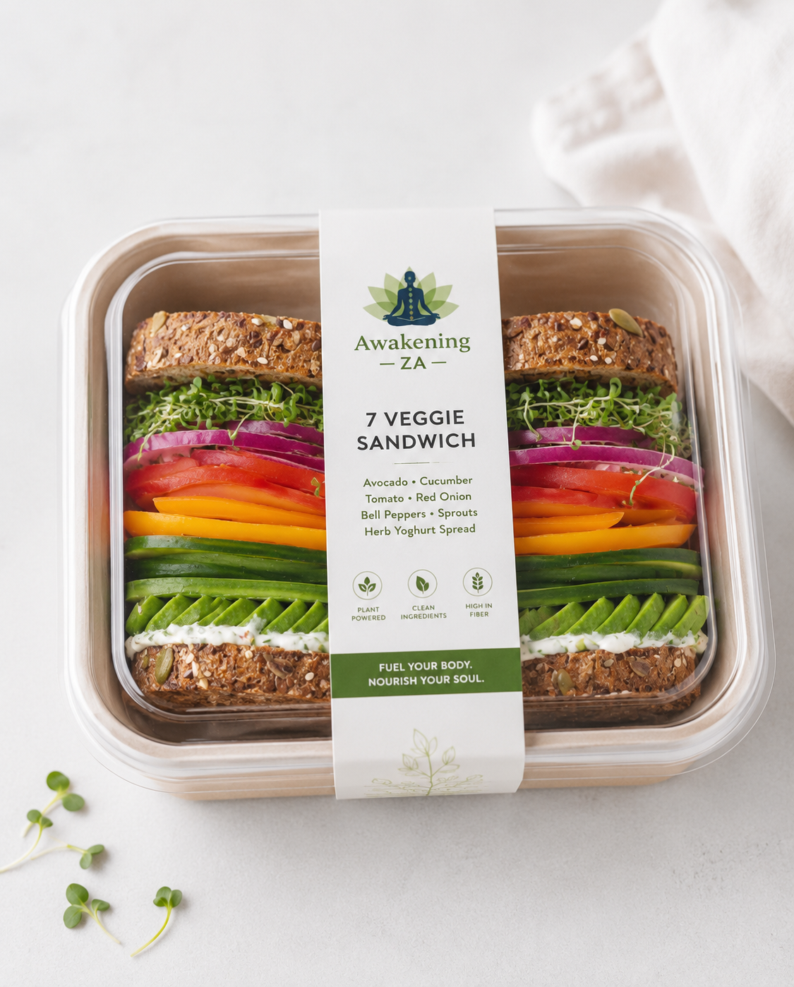 7 Veggie Sandwich Healthy Vegetarian Sandwich Fresh Veggie Sandwich Healthy Lunch South Africa Vegetarian Meal Prep Healthy Sandwich Johannesburg Fresh Healthy Meals Healthy Food Delivery Plant-Based Lunch Vegetarian Lunch Healthy Grab-and-Go Meals Awakening ZA Meal Prep