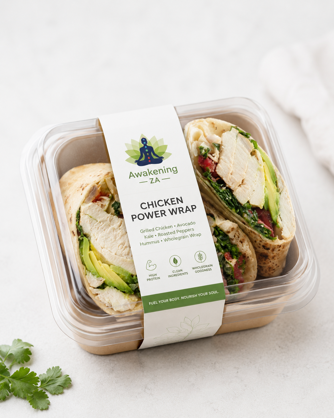 Grab-and-Go Chicken Power Wrap
